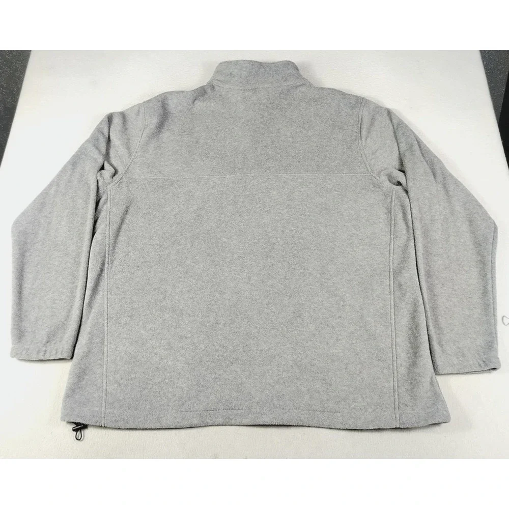 Columbia Jacket Mens 3XLT Gray Fleece Steen Moutain 2.0 Outdoor Hiking Gorpcore